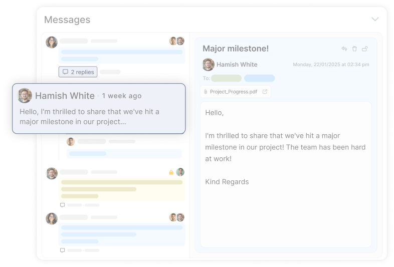 Collaborate with clients easily and in real time